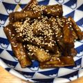 ☆けちか☆'s cooksnap of when they made 【農家のレシピ】照り焼き揚げゴボウ.