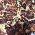 にゃんこりんご's cooksnap of when they made おからパウダー＊糖質オフお好み焼き.
