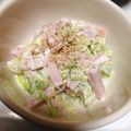 ♥みぃさん♥'s cooksnap of when they made キャベツのごま和え （洋風）.