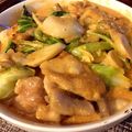 美味しく食べたい☆'s cooksnap of when they made 鶏むね肉とキャベツのオーロラ炒め.
