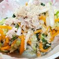 ウッシー母's cooksnap of when they made 簡単ワサビ味の大人サラダ.