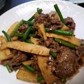 ＥＭＯＮＹＡ's cooksnap of when they made 牛肉とニンニクの芽のオイスターソース炒め.