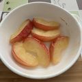 ⌘桃花⌘'s cooksnap of when they made オーブントースターde簡単焼きりんご.