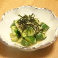 パジパジ's cooksnap of when they made さっぱりおいしい☆酢味噌きゅうり和え.
