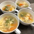 ♡てるてる♡'s cooksnap of when they made ブロッコリーと卵のコンソメスープ.