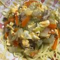 クック甘党。's cooksnap of when they made エビたま白菜のあんかけ焼きそば.