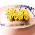 Wakka♪'s cooksnap of when they made おひとりさまの胡瓜のすりおろしで玉子焼き.