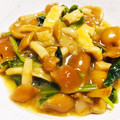 ハイイロトトロ☆'s cooksnap of when they made なめこと縮みほうれん草のバター炒め.
