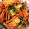 KimiキラMiku's cooksnap of when they made 厚揚げ青梗菜の野菜炒め♪簡単.