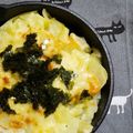 zakkiiM's cooksnap of when they made スキレットで♪じゃがいも明太子チーズ焼き.