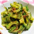 ☆★あんず姫★☆'s cooksnap of when they made ゴーヤのはちみつかつお節和え【作りおき】.