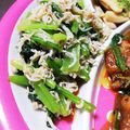 ♡ちぃﾀﾝまま♡'s cooksnap of when they made 小松菜と釜揚げしらすの　パリパリサラダ　.