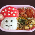 ☆まゆゆりりん☆'s cooksnap of when they made 幼稚園　お弁当　秋　きのこ（おにぎり）.