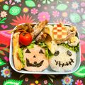 komutatata's cooksnap of when they made ハロウィン弁当.