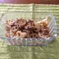 ボタニックエフランコ's cooksnap of when they made レンコンと豚肉のまろやか黒酢炒め.