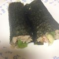 51エリア's cooksnap of when they made 自慢の酢飯でサラダ巻き(太巻き).