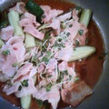 らんちん's cooksnap of when they made 豚ばら肉とかいわれのさっぱりサラダ.