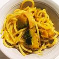 クックEGIVJ7☆'s cooksnap of when they made 牛乳で♪かぼちゃのクリームパスタ.