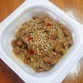あたりめっこ's cooksnap of when they made 簡単☆ピリ辛納豆のアレンジ.