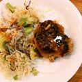反省堂書店（のぐち）'s cooksnap of when they made オッサンの韓バーグ（ハンバーグ）.