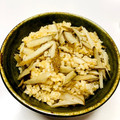 azbjbn's cooksnap of when they made シンプル牛蒡の炊き込みご飯.