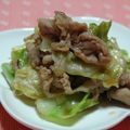 ゆうかりコアラ's cooksnap of when they made 玉ねぎ醤油ダレで♪豚キャべ炒め.