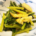 4葉のぶたぶた's cooksnap of when they made かぶの葉と油揚げの炒め煮.