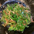 hana_ko's cooksnap of when they made ピーマンとしらすのバター醤油♪.