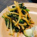 かなぽん☆☆'s cooksnap of when they made もやしとほうれん草のナムル 豆板醤入り.