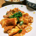 ばく★ちく's cooksnap of when they made 厚揚げの簡単豚キムチ炒め♪.