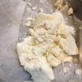 sachinchan's cooksnap of when they made カッテージチーズ 温度比較実験.