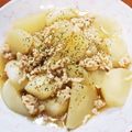 プラハの街並み's cooksnap of when they made かぶらの挽き肉あんかけ.