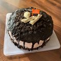 minch＊＊'s cooksnap of when they made ハロウィンのドリップケーキ.