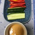 Faiza's cooksnap of when they made 味噌マヨディップで食べる野菜スティック.