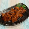 なつき☆ミ's cooksnap of when they made 水無しで日持ち★鰹の角煮.