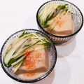 ゆにこーん☆'s cooksnap of when they made [簡単]変わり冷や奴-胡麻ダレ.