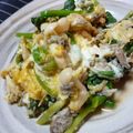 駿のすけ's cooksnap of when they made 小女子とニラの卵焼き.