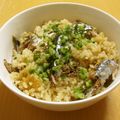 もんしゅしゅ's cooksnap of when they made 秋刀魚の炊き込みご飯❇炊飯器でプロの味‼.
