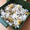 ☆Halco☆'s cooksnap of when they made 簡単栗ごはん！炊飯器に入れるだけ。.