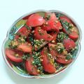 ｅｋ４'s cooksnap of when they made トマトのフレッシュ大葉ドレッシングサラダ.