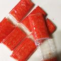 夢夢555's cooksnap of when they made サラダカニカマを簡単に小分けにする方法.