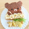nagachan❀'s cooksnap of when they made 3Dトーストのピカチュウ.