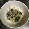 ルぴあ's cooksnap of when they made レンジで簡単！もやしとニラのナムル.