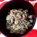 柴福＊'s cooksnap of when they made 炊飯器お粥＊梅風味ひじき大根.