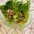 ankotetu's cooksnap of when they made 納豆のレタス巻き♪.