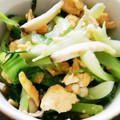 nanonappy's cooksnap of when they made 卵・青梗菜のナムル風炒め物♪簡単.