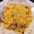 ☆megrim☆'s cooksnap of when they made みそとかぼちゃのクリームパスタ☆.