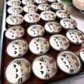 ひろカリン's cooksnap of when they made 簡単！かわいい！トトロのごまプリン.