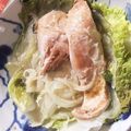 seacomet's cooksnap of when they made レンジで簡単❤鮭と白菜のワイン蒸し❤.