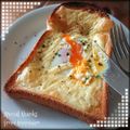 ともみろ's cooksnap of when they made 超絶☆簡単♪マヨチーズエッグトースト.